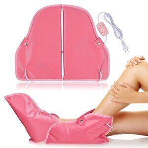 Paraffin Wax Heated Booties, Electric Heated Nail Art Pedicure Foot Cover, Infra